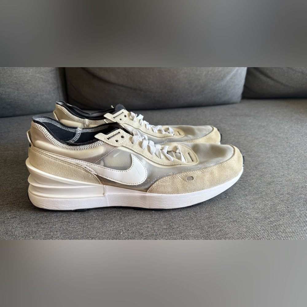 Nike Waffle One Shoes Mens 13 Summit Lace Up Running Training Athletic Sneaker